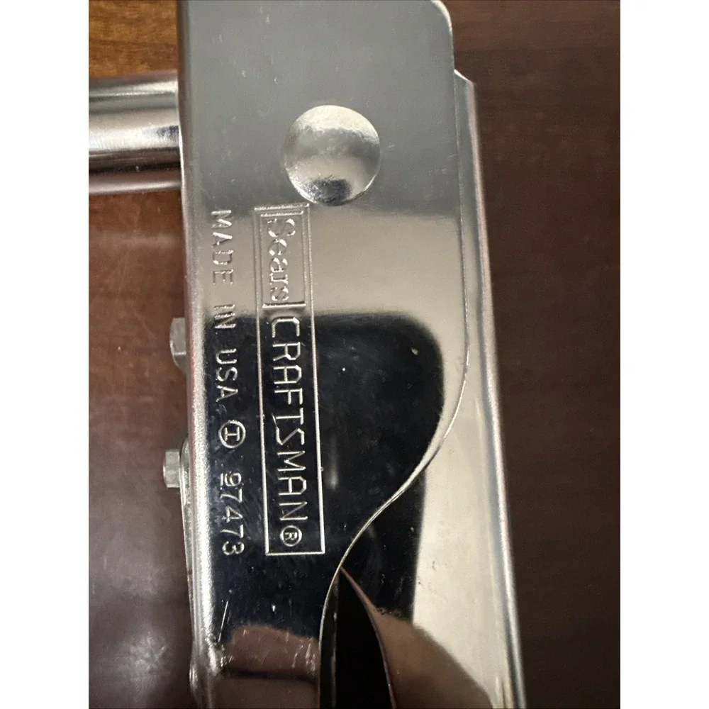 Sears Craftsman USA Heavy Duty Right Angle Hand Riveter 97473 W/ Rivets‎ Vintage